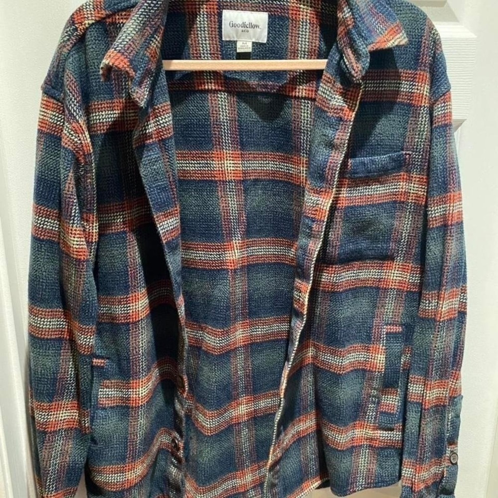 Goodfellow & Co. plaid‎ flannel shirt Size M